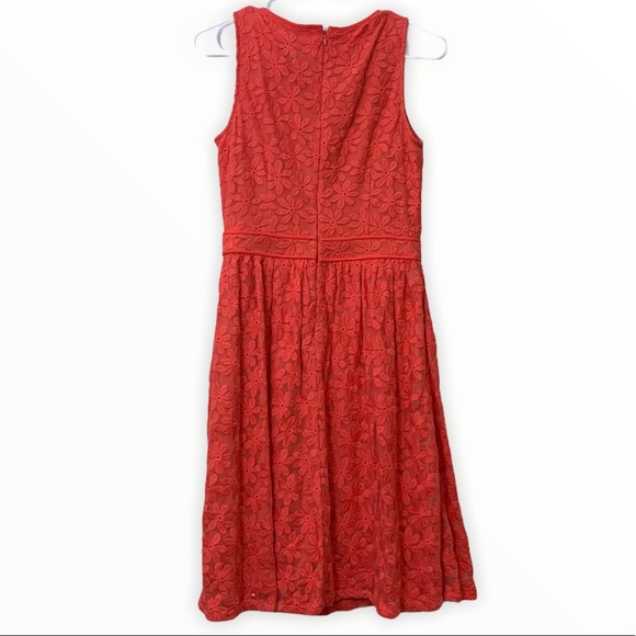Adrianna Papell Sleeveless Dress w/ Floral Detail - Picture 3 of 4